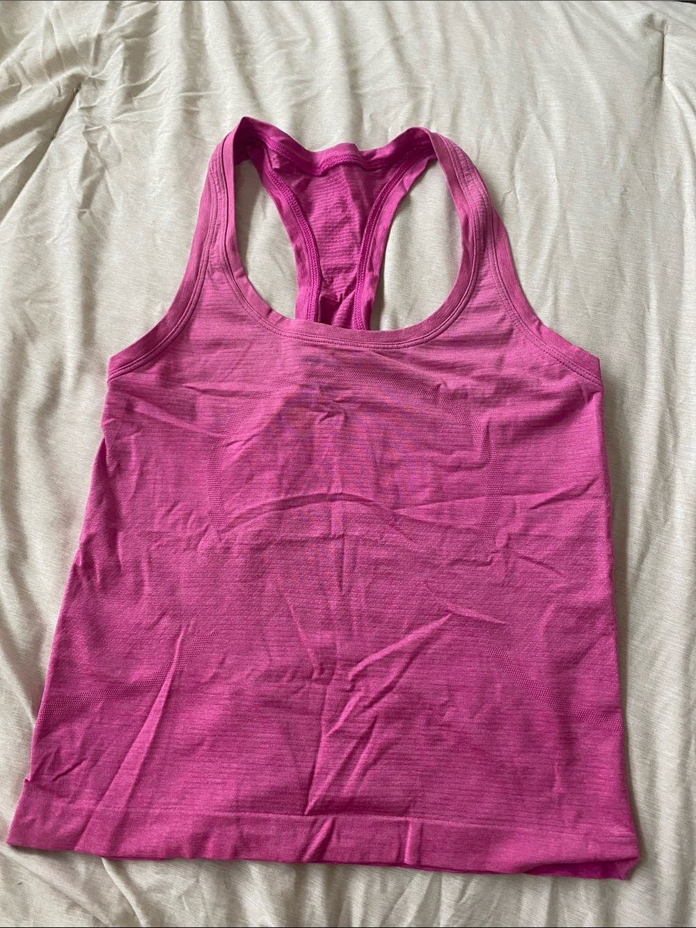 lululemon athletica Pink Racerback Tank Top